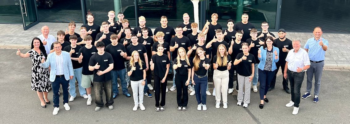 Willkommensempfang f&uuml;r unsere 46 neuen Peter-Azubis