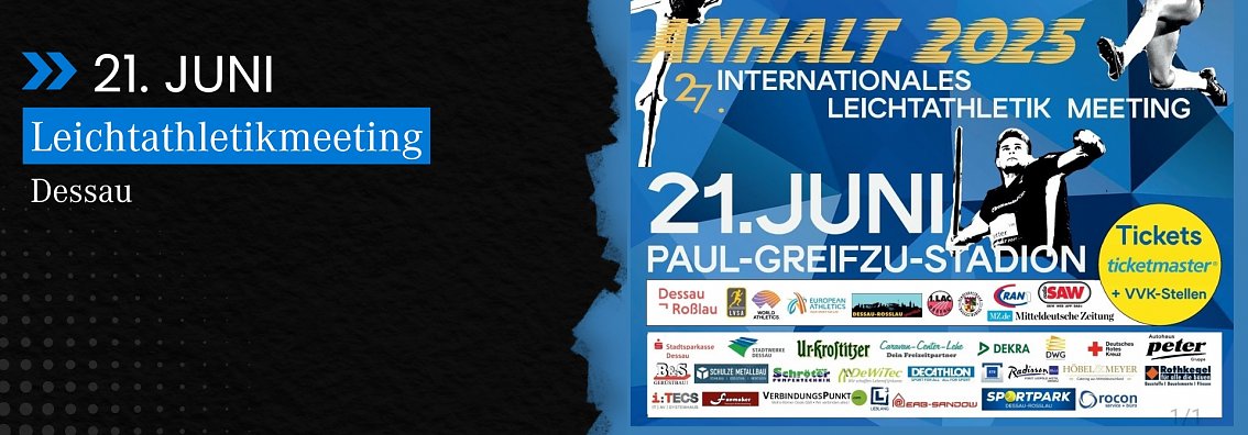 27. Internationales Leichtathletikmeeting Dessau