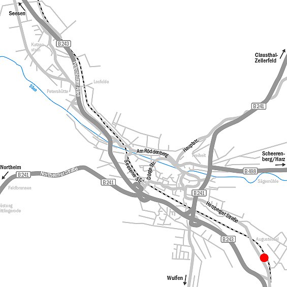 Anfahrt Opel Vertragsh&auml;ndler Osterode