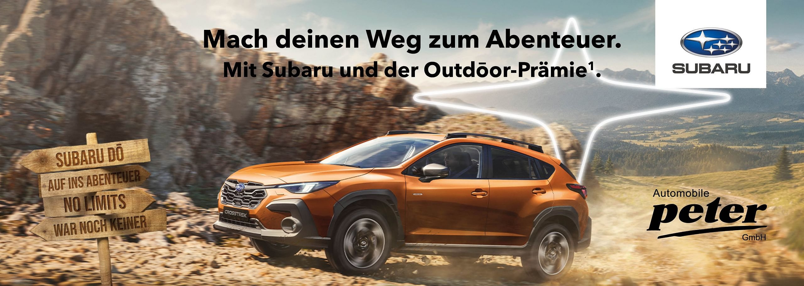 Mach deinen Weg zum Abenteuer