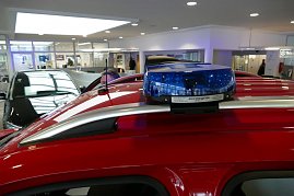 &Uuml;bergabe des Kommando-Einsatzwagens 