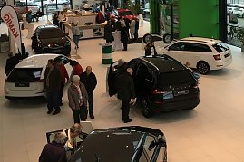 Impressionen vom SKODA-Buffet