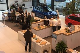 Impressionen vom SKODA-Buffet
