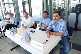 Impressionen von der Begr&uuml;&szlig;ungsveranstaltung