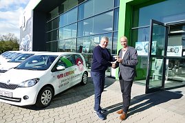 Impressionen von der Übergabe