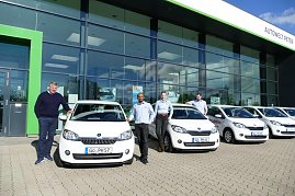 Impressionen von der Übergabe