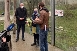 Impressionen aus dem Th&uuml;ringer Zoopark Erfurt und der &Uuml;bergabe der Patenschaftsurkurden.