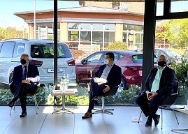 Expertengespräch über Zukunftsmobilität im Raum Mitteldeutschland