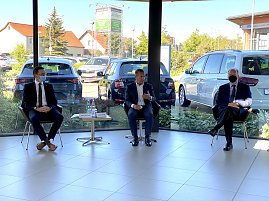 Expertengespräch über Zukunftsmobilität im Raum Mitteldeutschland