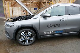 Ein EQA aus unserem Haus diente zu Demonstrationszwecken.