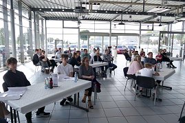 Eindrücke von der Begrüßungsveranstaltung