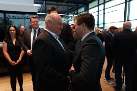 VIP-Abend anlässlich der Eröffnung des Mercedes-Benz Centers in Lutherstadt Wittenberg