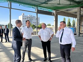 Hoher Besuch in Erfurt