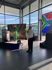 Helmut Peter beim Südafrikanischen Abend