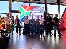 Akteure des Südafrikanischen Abends