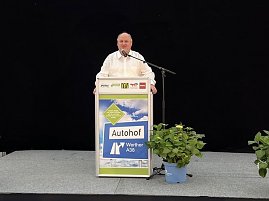 Feierliche Er&ouml;ffnung des Autohofs an der A38/Werther