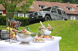 Autohaus-Peter-Mercedes-Benz-Cup/ [Mercedes-AMG G 63 | Energieverbrauch kombiniert: 15,7-14,7 l/100 km | CO2-Emissionen kombiniert: 358-335 g/km | CO2-Klasse: G]