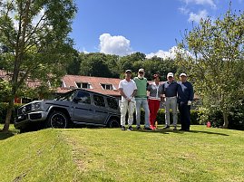 [Mercedes-AMG G 63 | Energieverbrauch kombiniert: 15,7-14,7 l/100 km | CO2-Emissionen kombiniert: 358-335 g/km | CO2-Klasse: G]