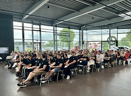 Willkommensempfang f&uuml;r unsere 46 neuen Peter-Azubis