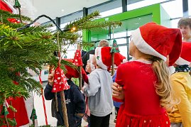 Ein weihnachtliches Abenteuer f&uuml;r die Fr&ouml;sche des DRK-Kindergartens Sonnenschein