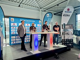 Die Ausdauersport-Elite war in unserem Suzuki-Autohaus zu Gast