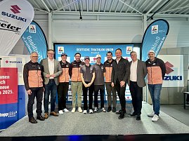 Die Ausdauersport-Elite war in unserem Suzuki-Autohaus zu Gast