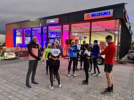 Die Ausdauersport-Elite war in unserem Suzuki-Autohaus zu Gast