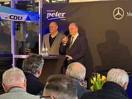 Unternehmerfr&uuml;hst&uuml;ck im Autohaus Peter