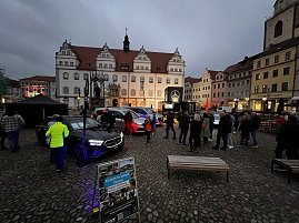 Bilder von den Impressionen der Wittenberger Lichternacht