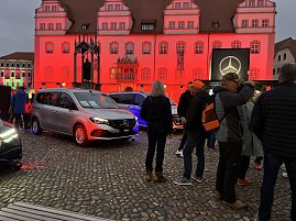 Bilder von den Impressionen der Wittenberger Lichternacht