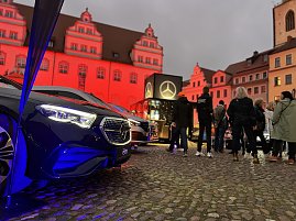 Bilder von den Impressionen der Wittenberger Lichternacht