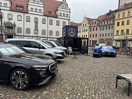 Bilder von den Impressionen der Wittenberger Lichternacht