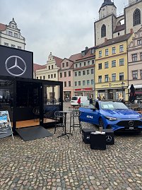 Bilder von den Impressionen der Wittenberger Lichternacht