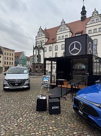 Bilder von den Impressionen der Wittenberger Lichternacht