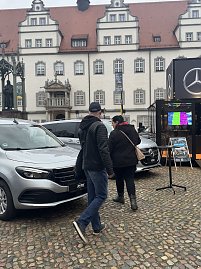 Bilder von den Impressionen der Wittenberger Lichternacht