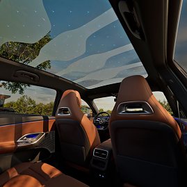 Der neue Mercedes-Benz GLC 400 4MATIC mit EQ Technologie. Energieverbrauch kombiniert: 14,9-18,8 kWh/100 km | CO2-Emissionen kombiniert: 0 g/km | CO2-Klasse: A [1] Interieur: Leder, beech brown/schwarz [1] Die Angaben sind vorl&auml;ufig. Es liegen bislang weder best&auml;tigte Werte von einer amtlich anerkannten Pr&uuml;forganisation noch eine EG-Typgenehmigung noch eine Konformit&auml;tsbescheinigung mit amtlichen Werten vor. Abweichungen zwischen den Angaben und den amtlichen Werten sind m&ouml;glich. Inhalt des Displays kann vom Serienstand abweichen.