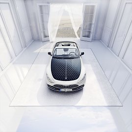 Der neue Mercedes-Maybach SL 680 Monogram Series in verschiedenen Perspektiven sowohl im Red Ambiance, als auch im White Ambiance