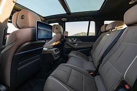 Die R&uuml;cksitze des neuen Mercedes-Benz GLS.