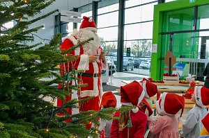Ein weihnachtliches Abenteuer f&uuml;r die Fr&ouml;sche des DRK-Kindergartens Sonnenschein