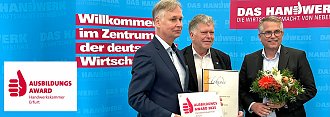 Autohaus Peter erhält Ausbildungsaward der Handwerkskammer Erfurt