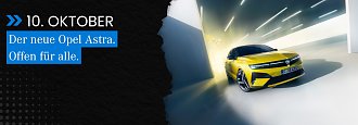 Der neue Opel Astra. Offen f&uuml;r alle.