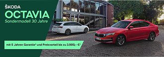Der �koda Octavia 30 Jahre.