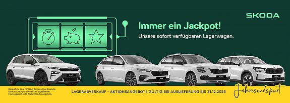 Jahresendspurt-Aktion - Lagerabverkauf (Skoda Auto Deutschland GmbH)