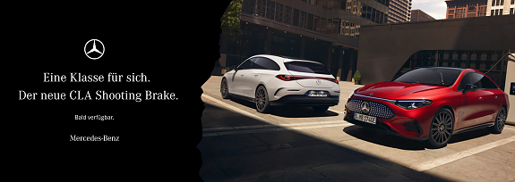 Eine Klasse für sich. Der neue CLA Shooting Brake. (Autohaus Peter GmbH)