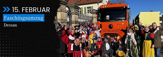 Dessauer Karnevalsumzug (Autohaus Peter)