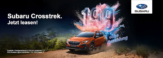 Subaru Crosstrek mit noch mehr Vorteilen. (Subaru Deutschland GmbH)