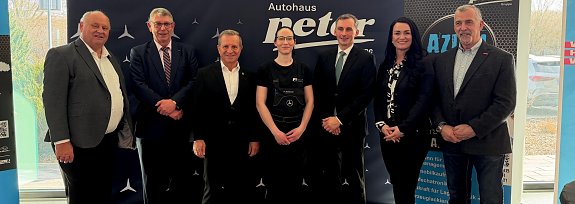 Pressegespr&auml;ch zum Zukunftstag 2026 (Autohaus Peter)