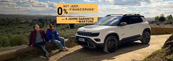 Jeep&reg; Avenger g&uuml;nstig finanzieren (Jeep Deutschland GmbH)