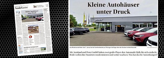 Kleine Autoh&auml;user unter Druck (MZ Halle)