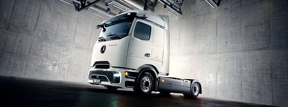 Der eActros 600 Lowliner Prototyp. (Daimler Truck)